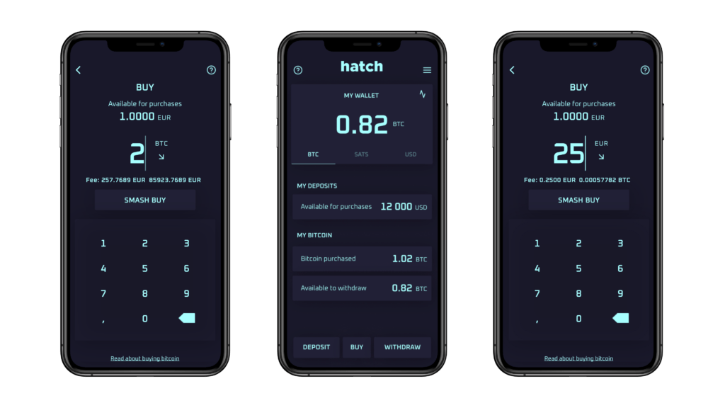 Hatch UI Screens