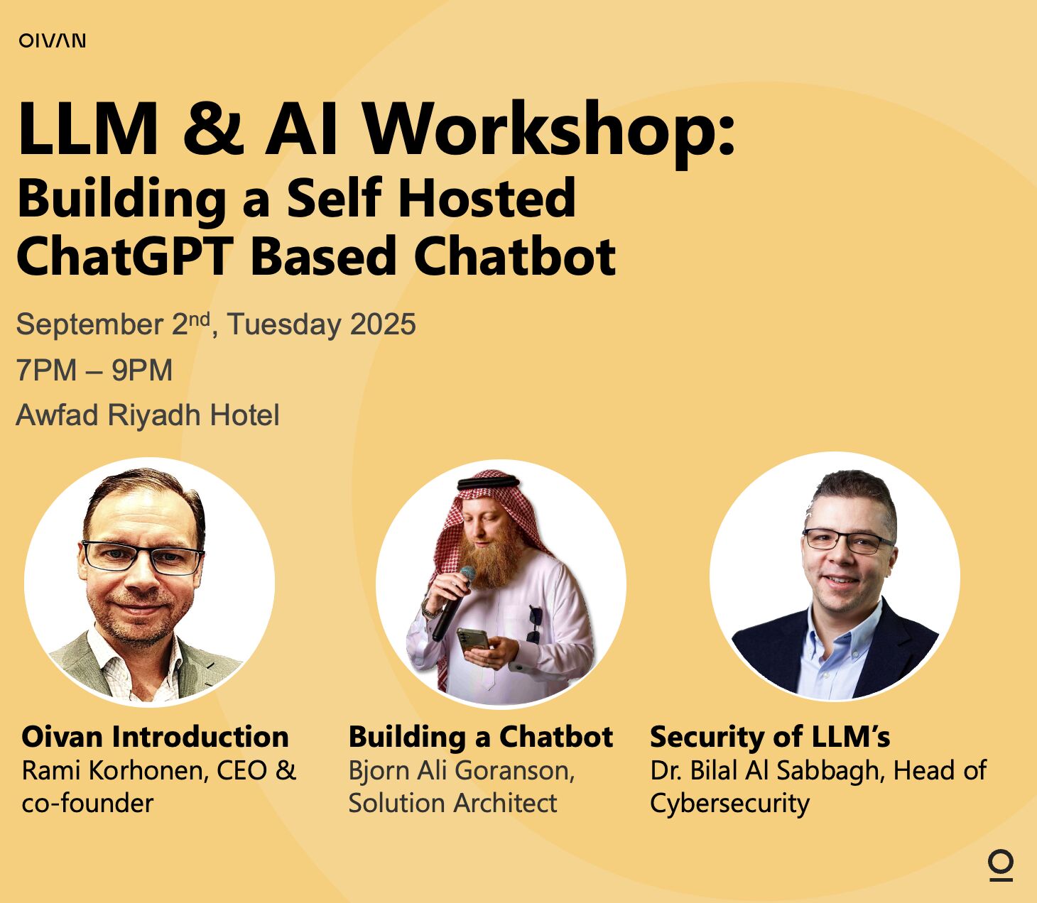 Oivan LLM & AI Workshop