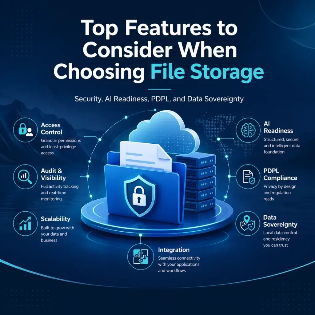 Top Features to Consider When Choosing File Storage