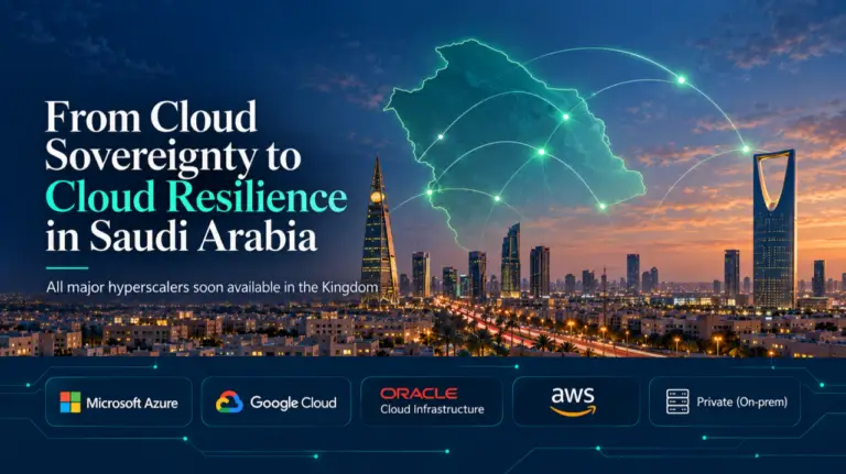From Cloud Sovereignty to Cloud Resilience in Saudi Arabia